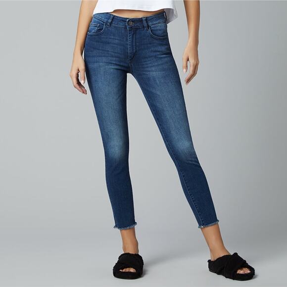 DL1961 Florence Cropped Jeans 29 - Picture 1 of 14